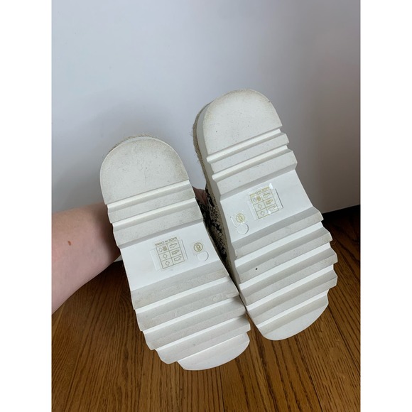 Shu Shop Snakeskin Platform Sandals Size 6 - Picture 6 of 6